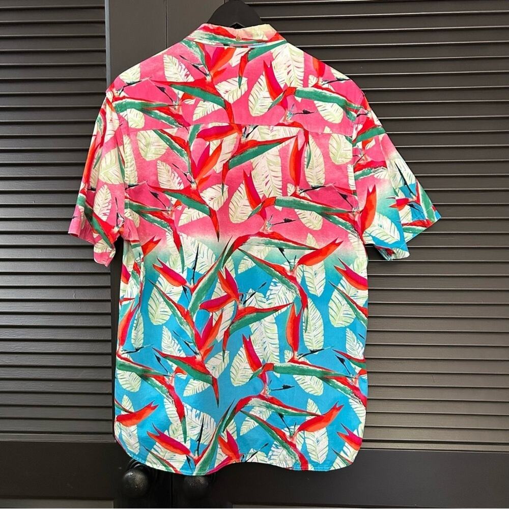 Chubbies The Nutter Men’s Tropical Casual Button Down Shirt, Size Medium - Picture 6 of 10